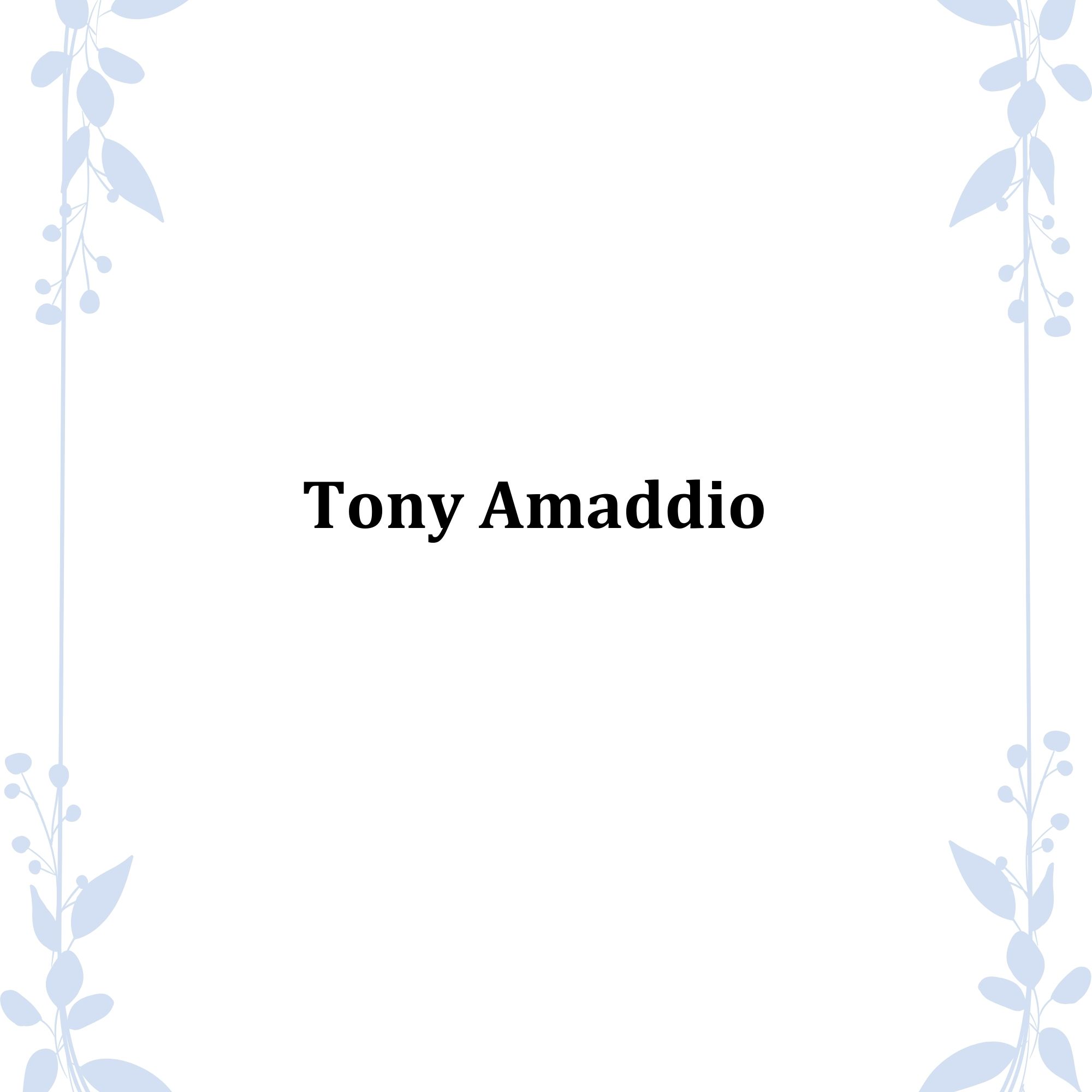 Tony Amaddio