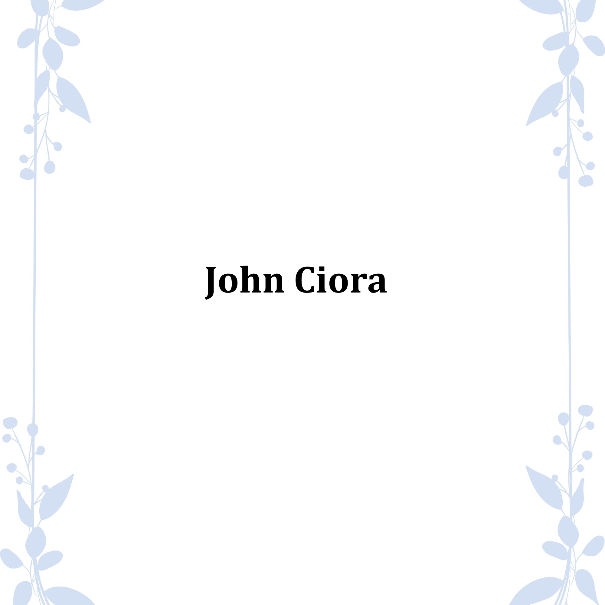 John Ciora