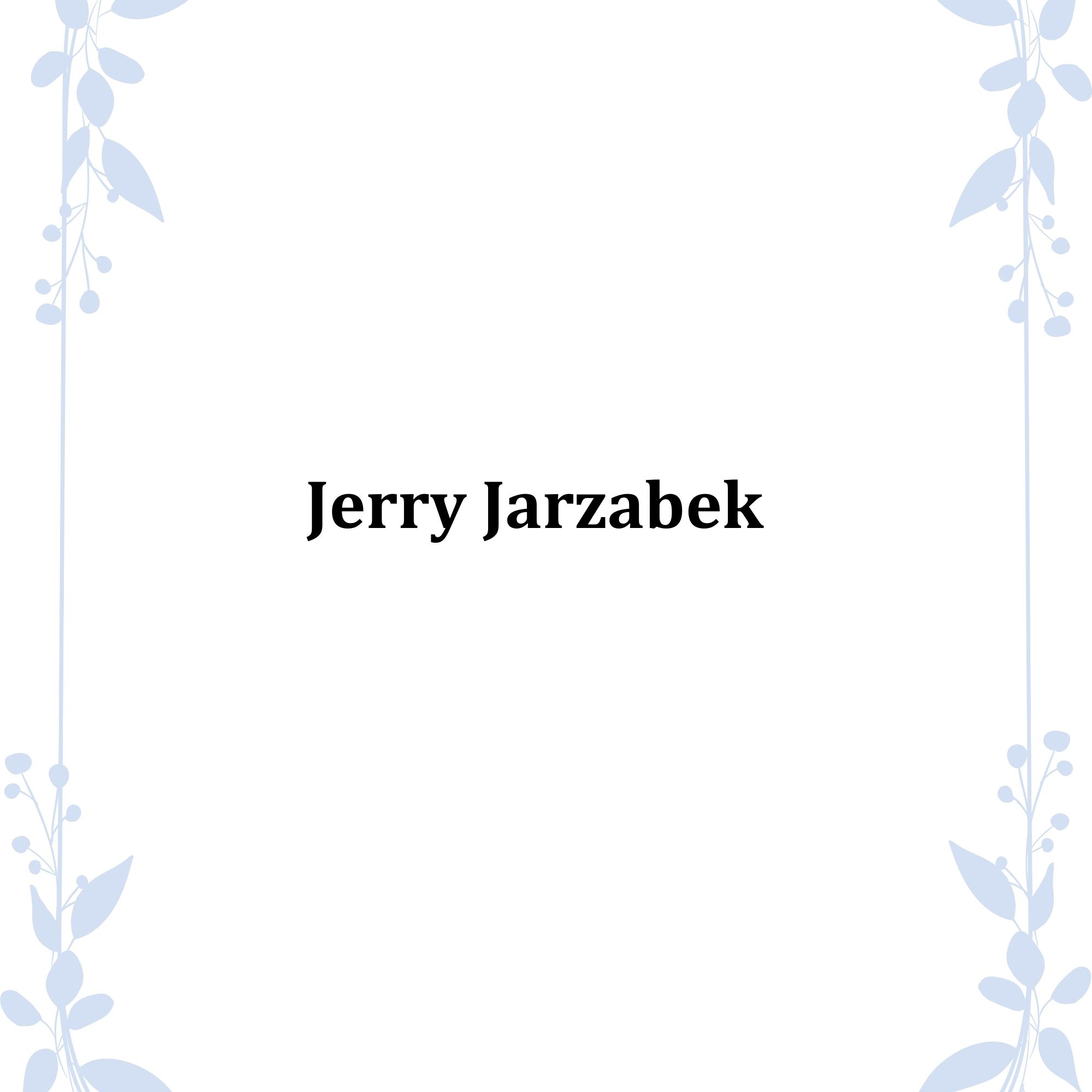 Jerry Jarzabek
